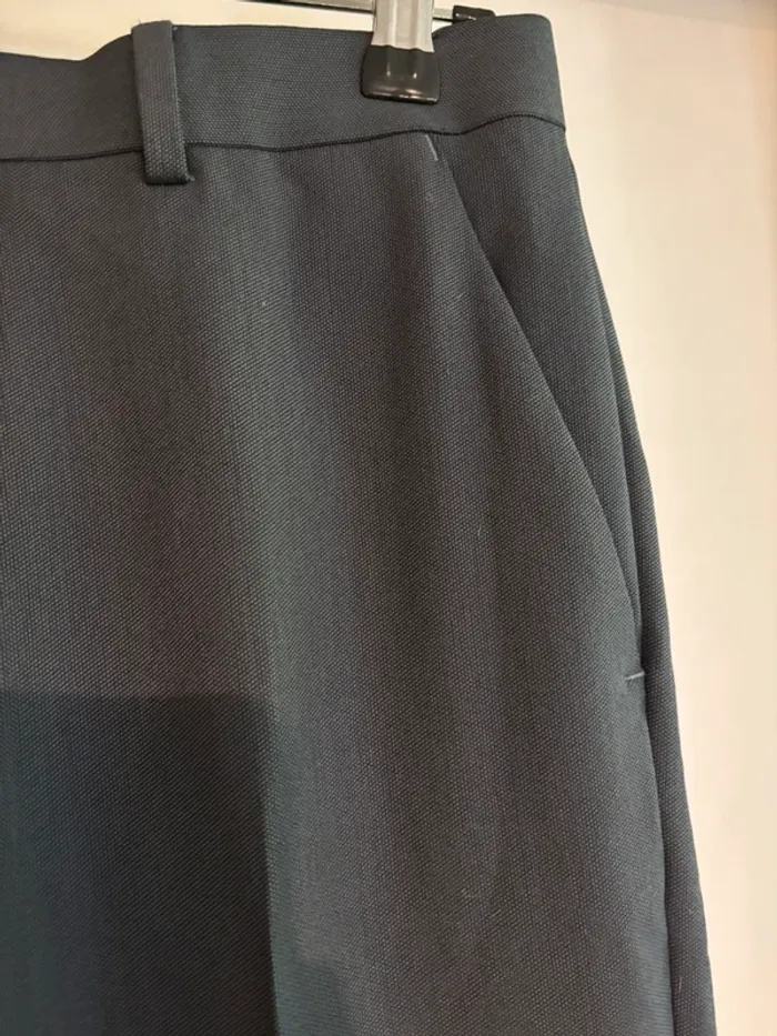 Pantalon de costume bleu gris Jules – T36 – Neuf - photo numéro 3