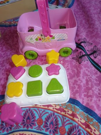 Le bus des formes disney Minnie clementoni
Avec ses 9 formes