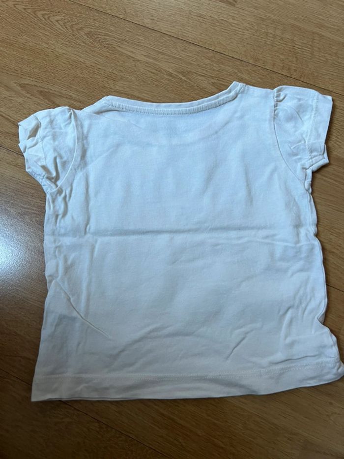 Lot de 2 tshirts manches courtes 9-12 mois - photo numéro 7