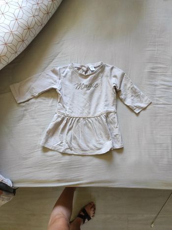 Robe sweat léger 18 mois