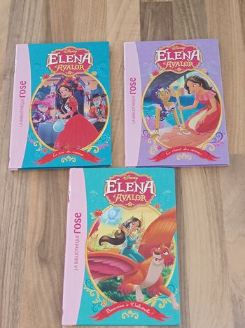 Lt 3 livres Elena d'Avalor Disney tomes 5,8 et 10