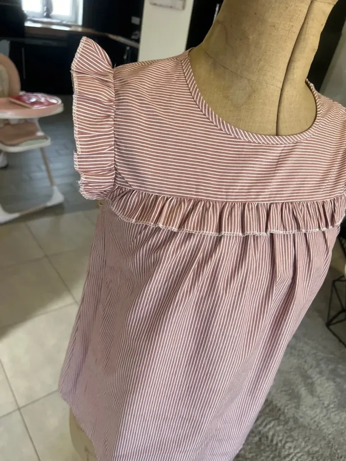Débardeur femme blouse taille M - photo numéro 3