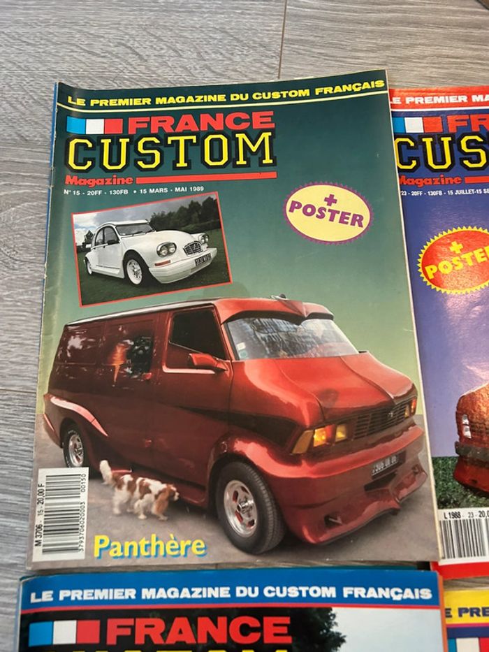 Lot 11 magazines France Custom Vintage - photo numéro 5