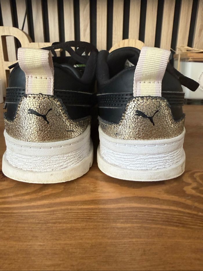 Baskets noir Puma Pointure 35 - photo numéro 6