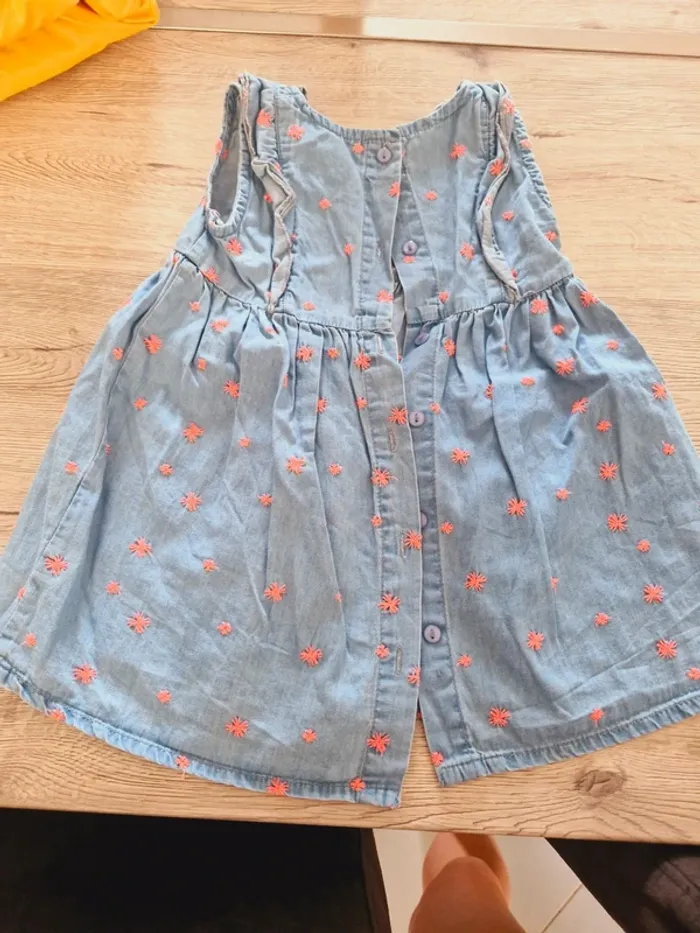 Robe faux jean 18 mois - photo numéro 3