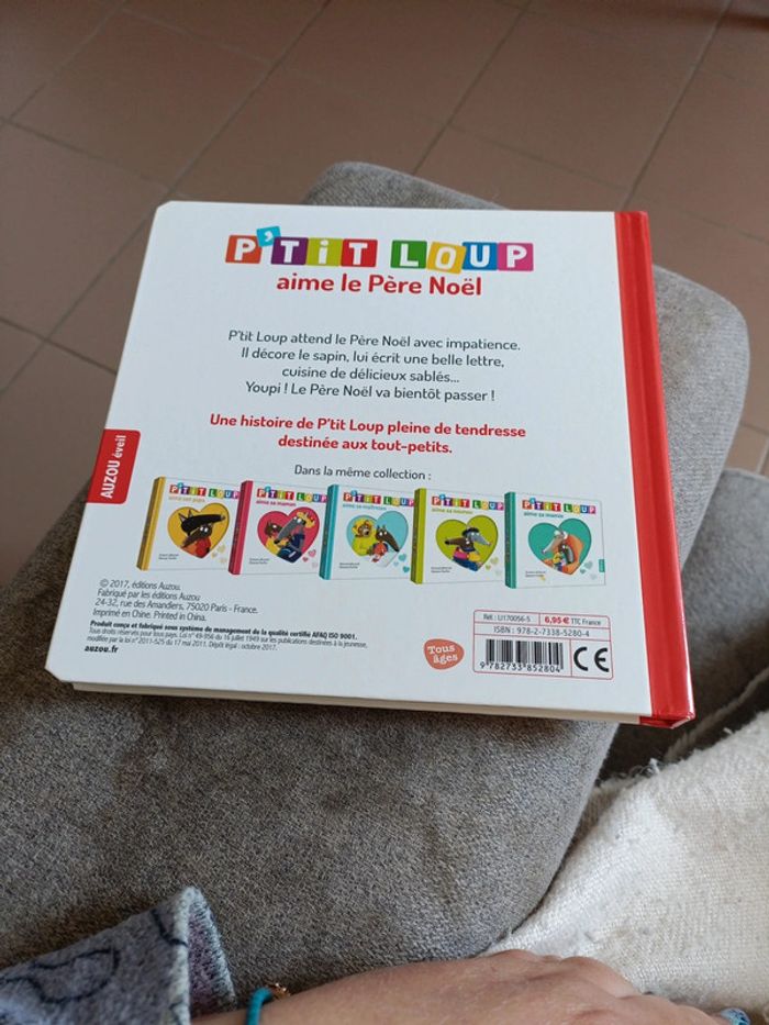 Livre p'tit loup aime le Père Noël - photo numéro 3
