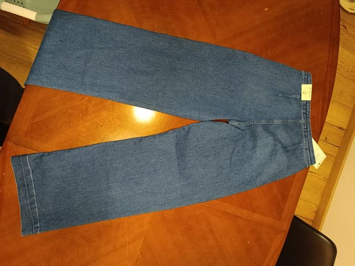 Jeans large taille haute - photo numéro 2