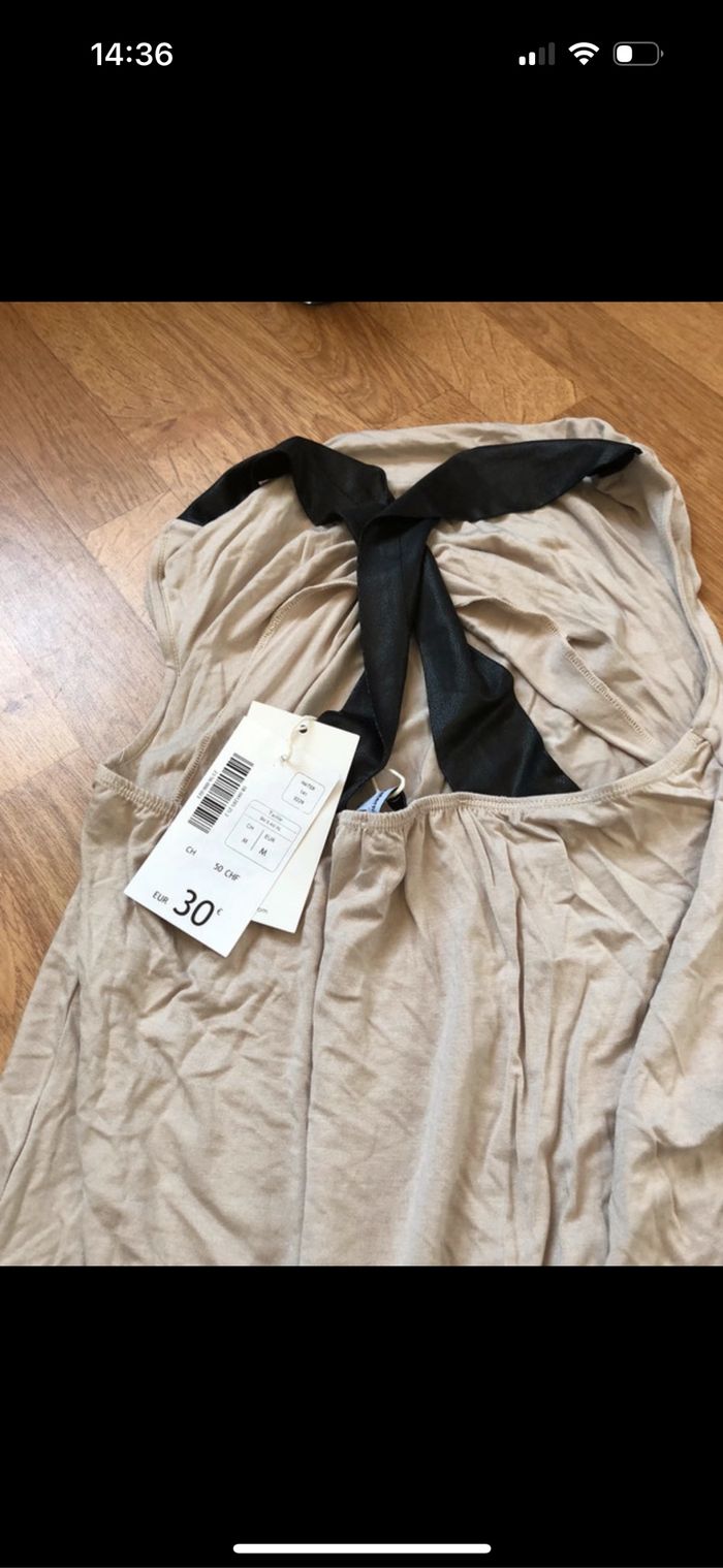 Robe d’été de grossesse courte dos nu - photo numéro 4