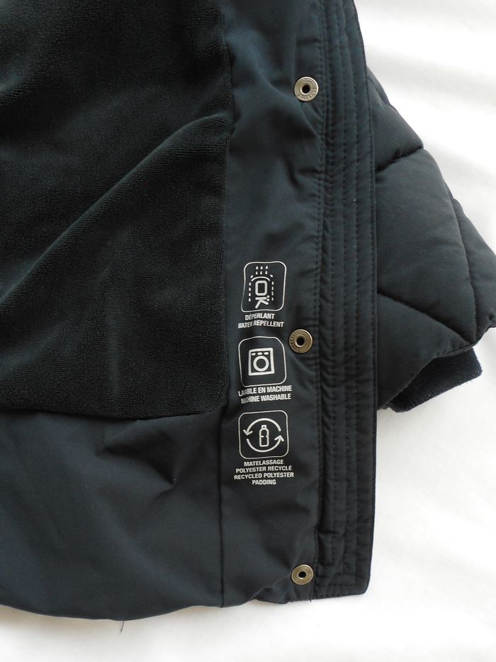 Blouson à capuche marine - Okaïdi - 4 ans - photo numéro 8