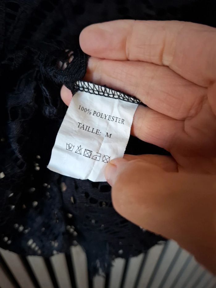 Haut blouse noire chic Moody's T 38 - photo numéro 12