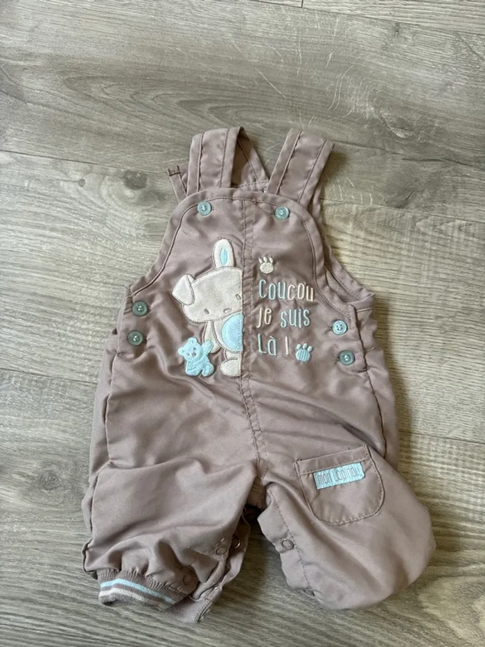 Lot de 2 Salopettes bébé - photo numéro 2