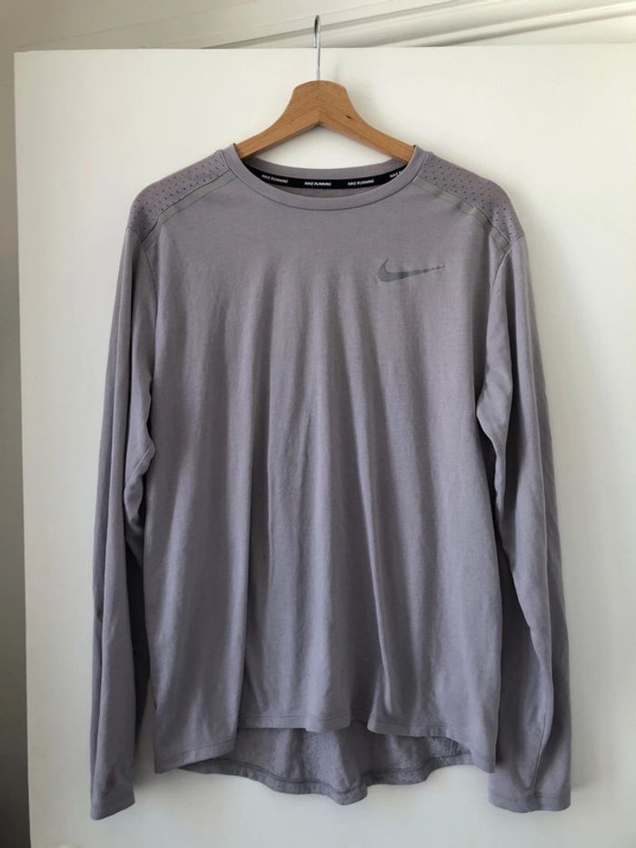 2 t-shirt nike running manches longues - photo numéro 5