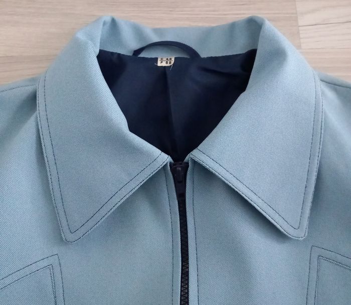 Blouson femme bleu ciel taille 38 - photo numéro 2