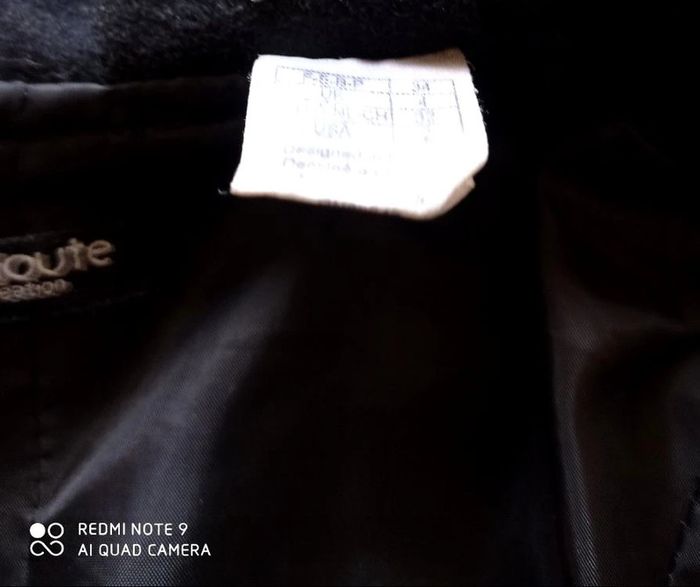 Manteau à volants avec laine - photo numéro 4