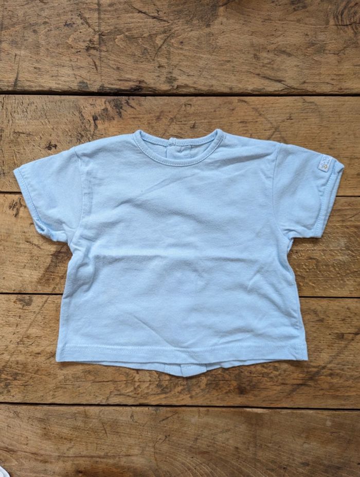 Lot de 3 tee-shirts manches courtes - 1 mois - photo numéro 2