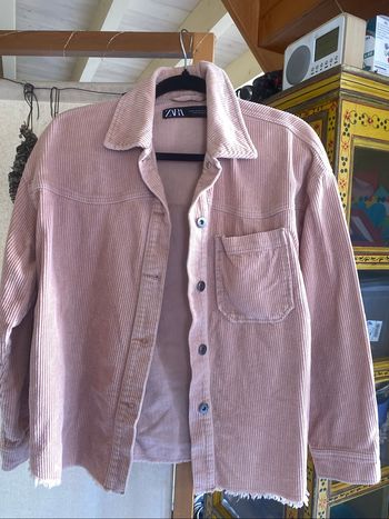 Chemise velours