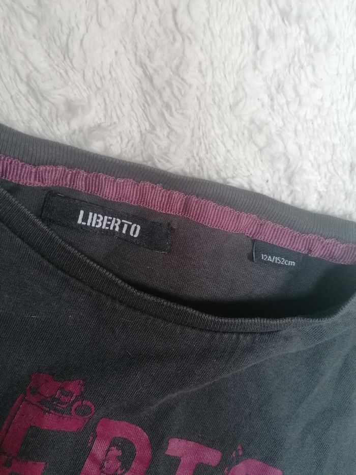 T-shirt Liberto manches longues garçon 12 ans - photo numéro 4
