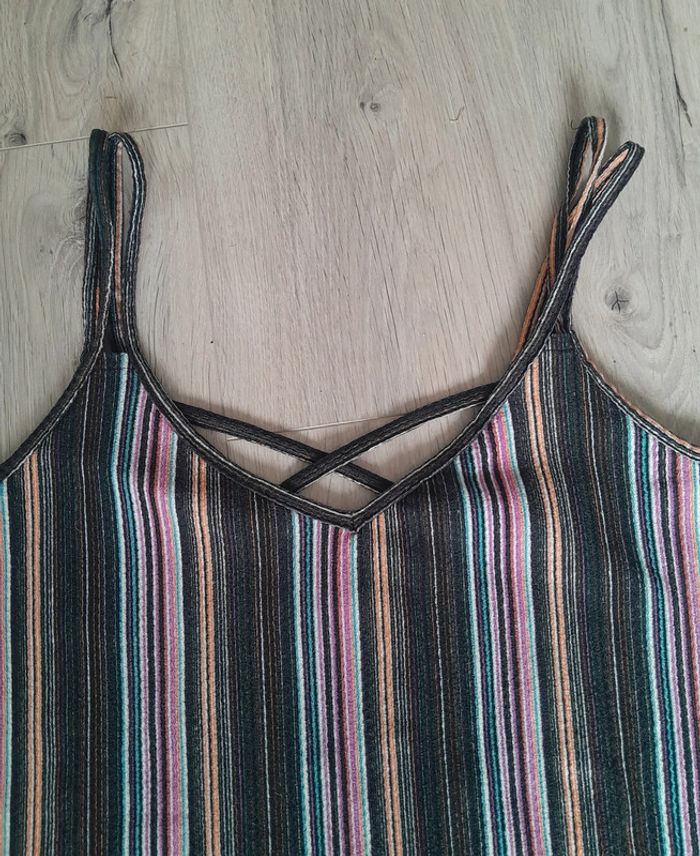 Débardeur à rayures t.42 - photo numéro 2