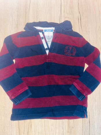Polo manches longues 3 ans 36 mois Jacadi
