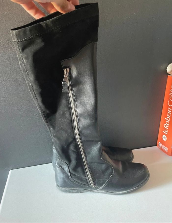 Bottines mi-hautes fille - photo numéro 2