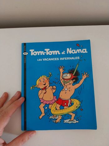 Livre enfant tom Tom et nana les vacances infernales