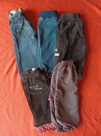 Lot pantalons 