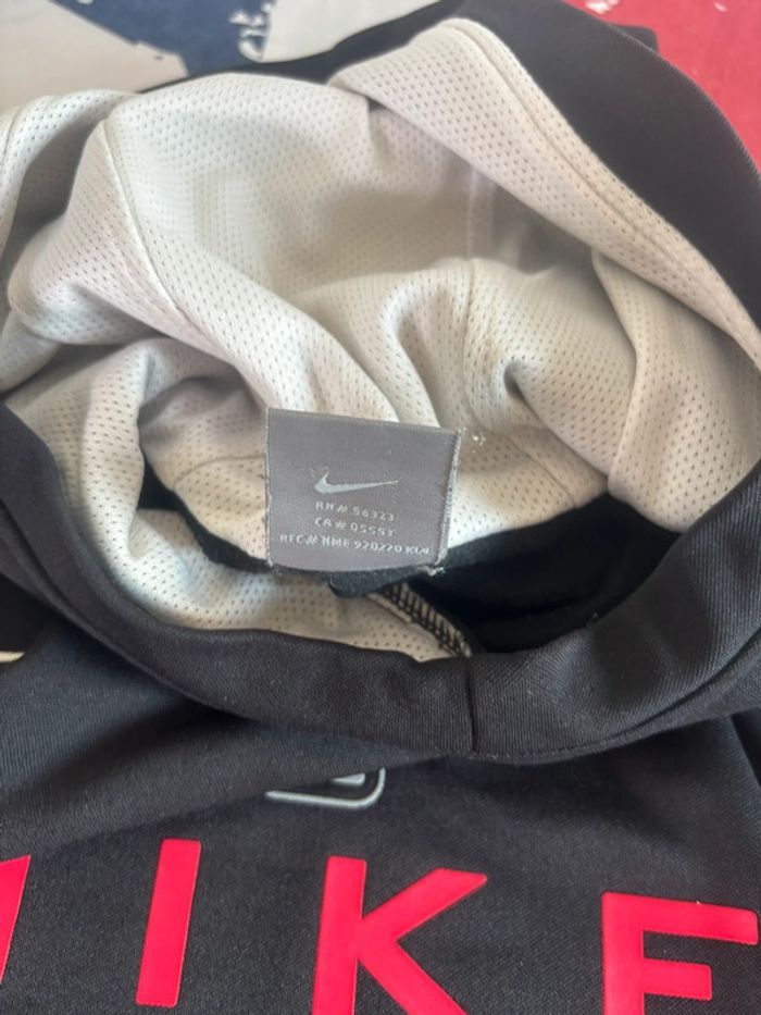 Sweat à capuche Nike noir taille L enfant - photo numéro 12