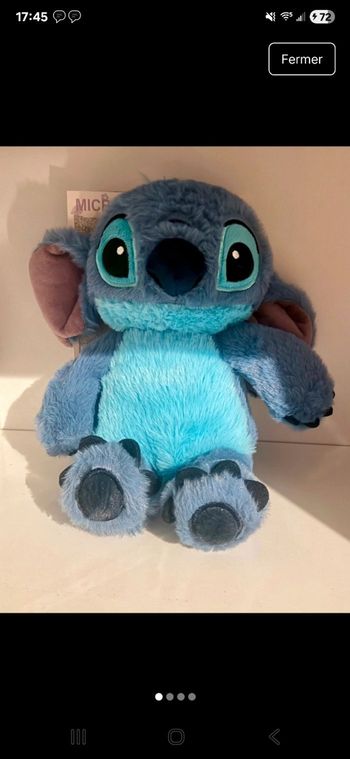 Bouillotte à grains micro-ondes Stitch 