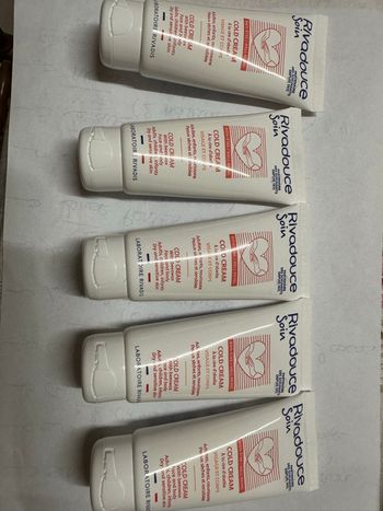 5 tubes de crème rivadouce 