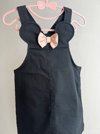 Salopette en jean noir