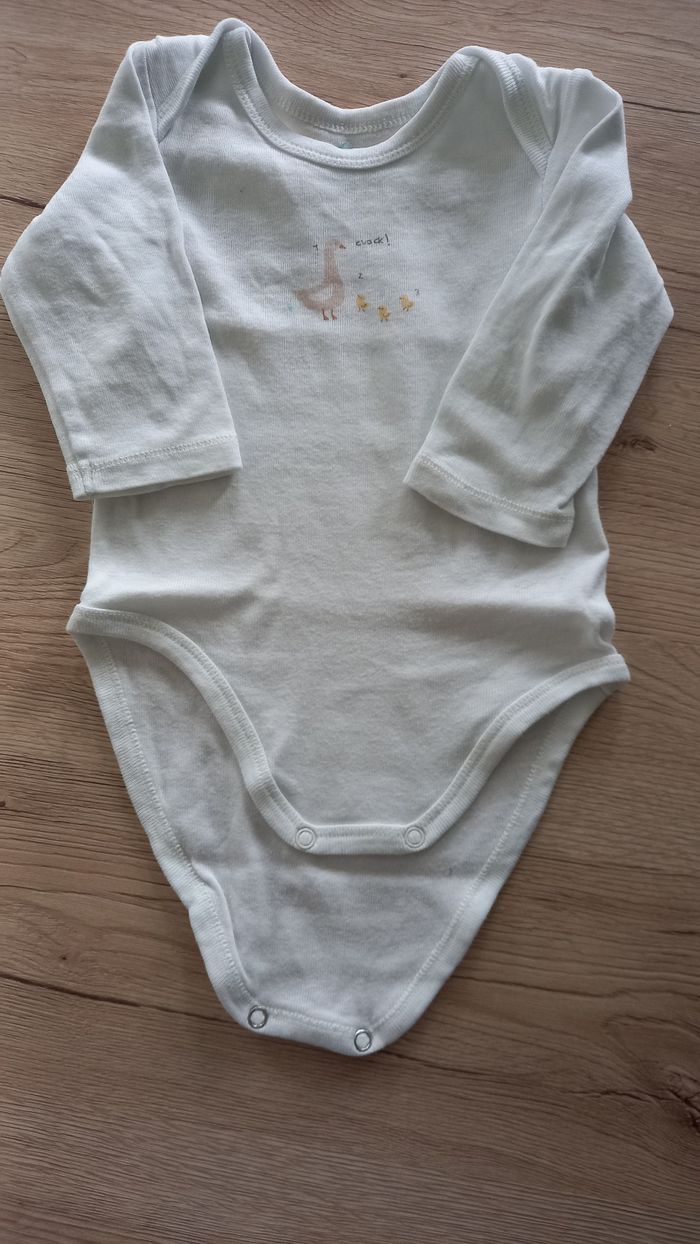 Lot de 3 bodies 6 mois TeX - photo numéro 2