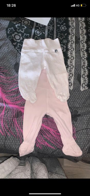 Lot 2 pantalon naissance