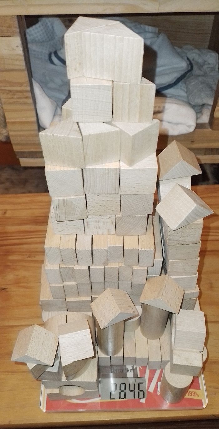 138 blocs en bois naturel - photo numéro 4