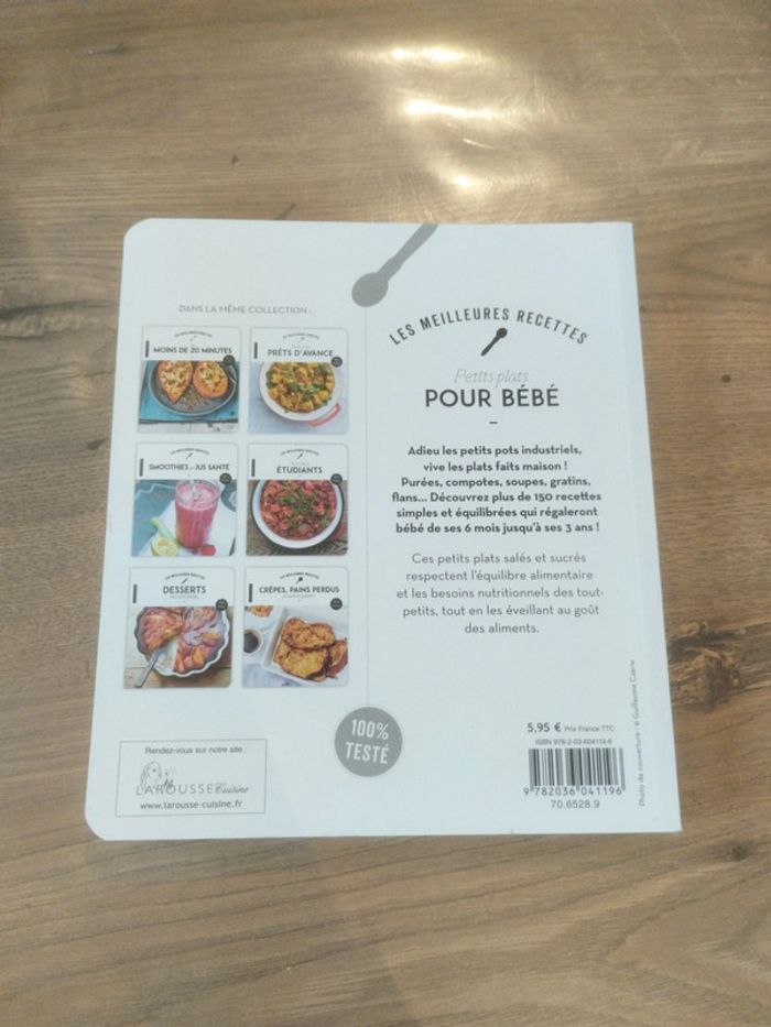 Livre de cuisine pour bébé - photo numéro 2