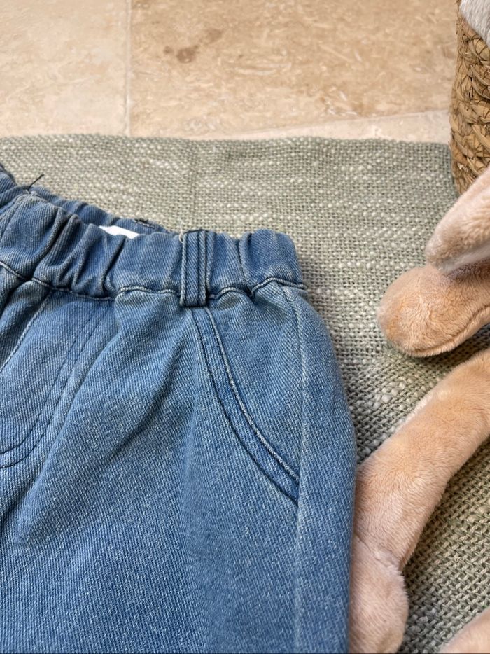 Ensemble fille 3 pièces – blazer à froufrous, chemise à volants et jean - photo numéro 3