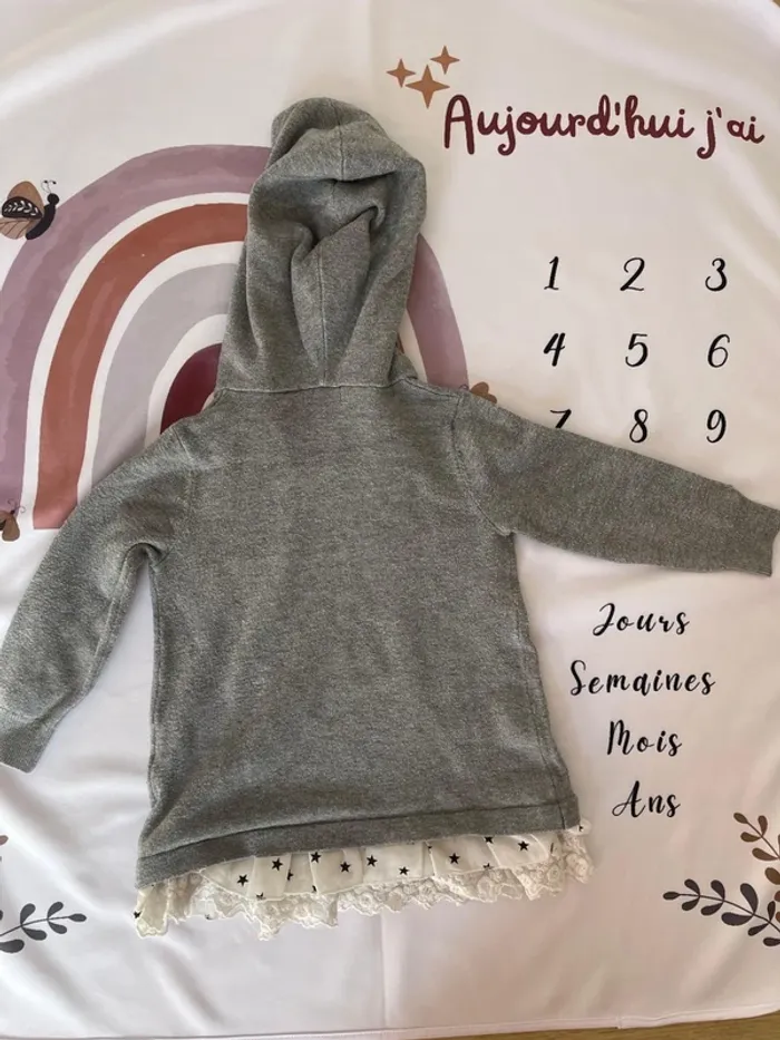 ⭐👧 Pull bébé fille IKKS – Taille 2 ans / 86 cm - photo numéro 2