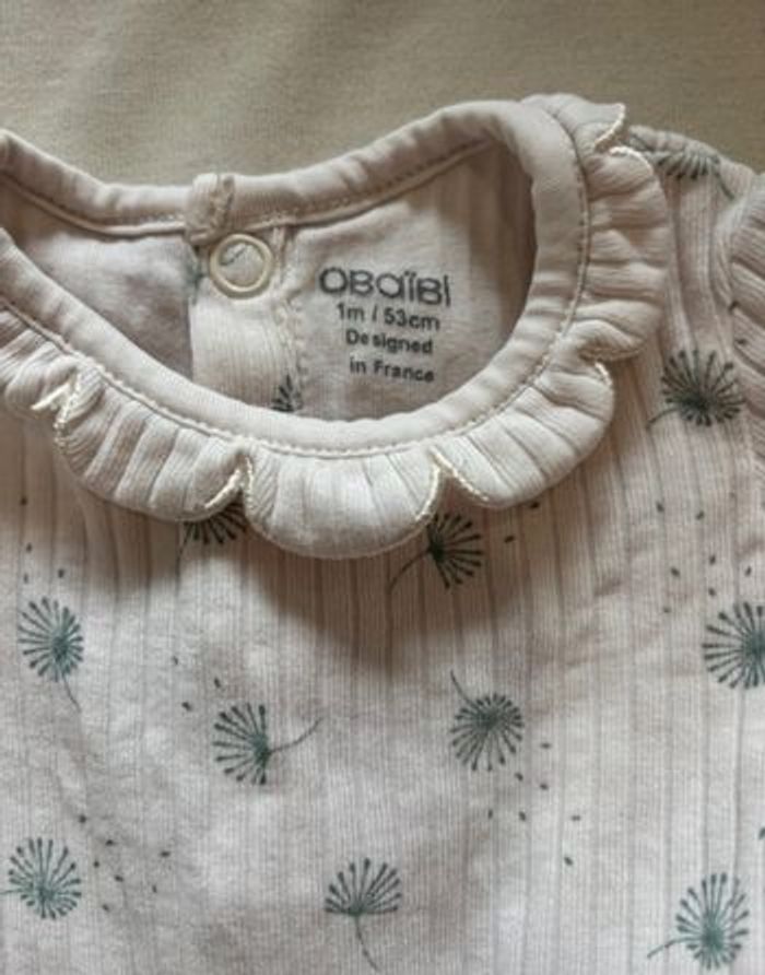 Lot de 4 bodies 1 mois - photo numéro 3