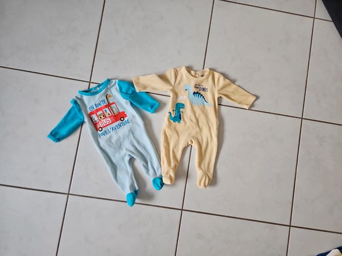 Lot de 2 pyjamas garçon 3 mois BBG