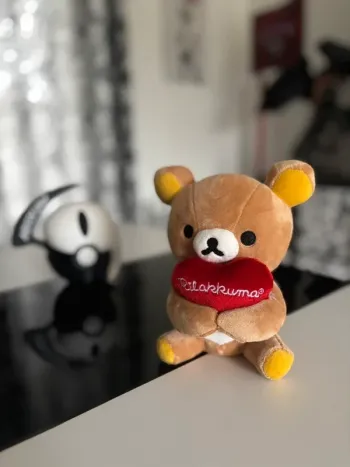 Peluche Ours San-X Rilakkuma Coeur/Heart