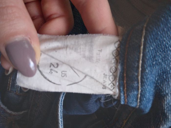 🌸Jean bleu taille basse bonobo a 3€🌸 - photo numéro 5