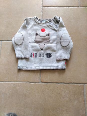 Pull Obaibi Okaidi 12 mois