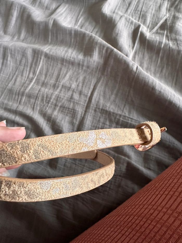 Ceinture 70cm  dorée - photo numéro 2
