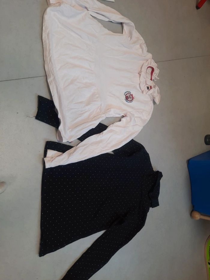Lot 2 t-shirt manche longue