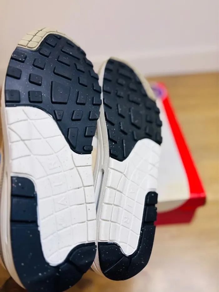 Nike Air Max 1 Essential Light Bone Psychic Blue Taille 43 - photo numéro 6