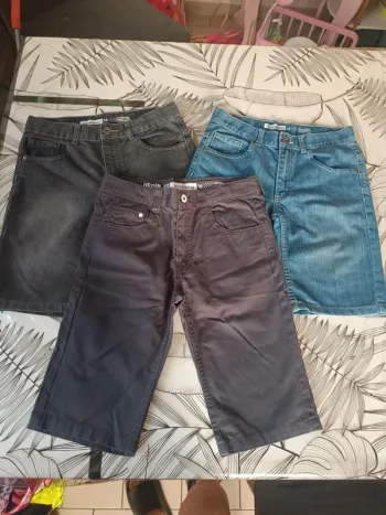Lot short bermuda garçon