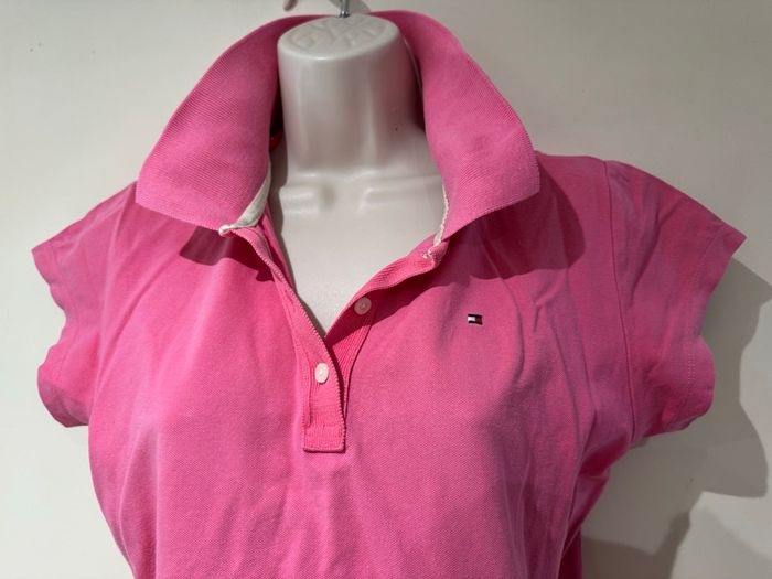 Polo Tommy, hilfiger Rose XL femme - photo numéro 3
