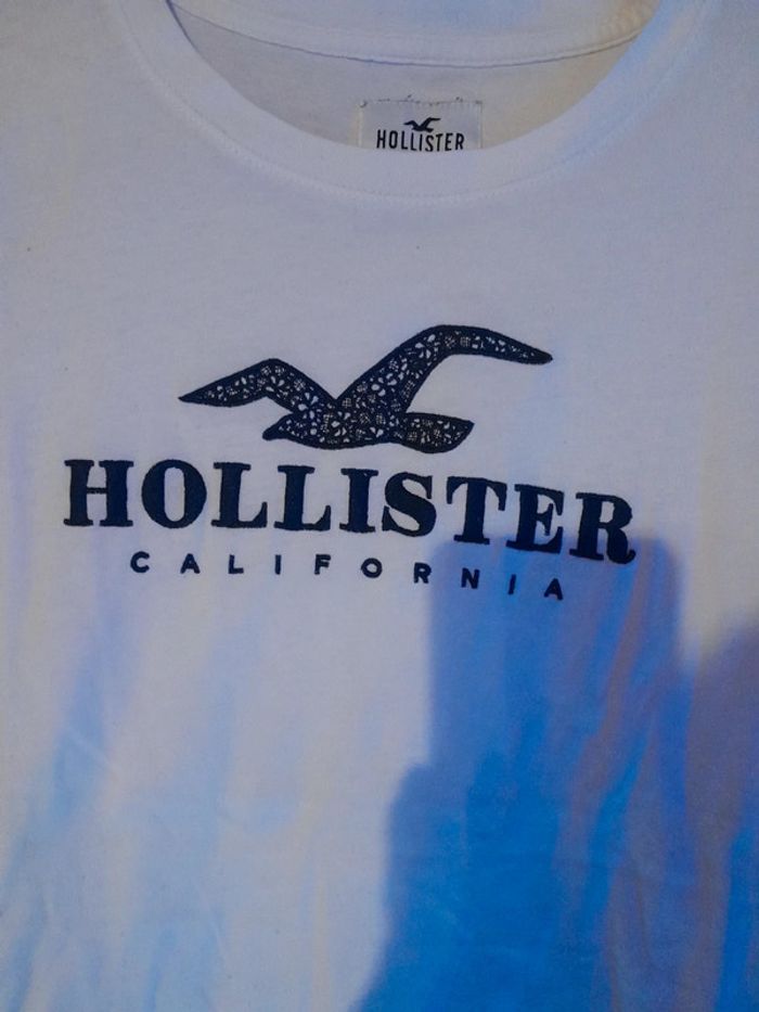 T-shirt hollister taille m - photo numéro 2