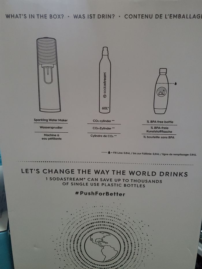 Machine à Pétillante SODASTREAM TERRA Neuve. - photo numéro 2