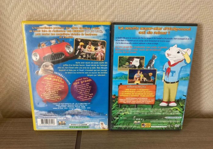 Dvd Stuart Little 2 et 3 - photo numéro 2