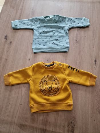 Lot de 2 pulls 3 mois